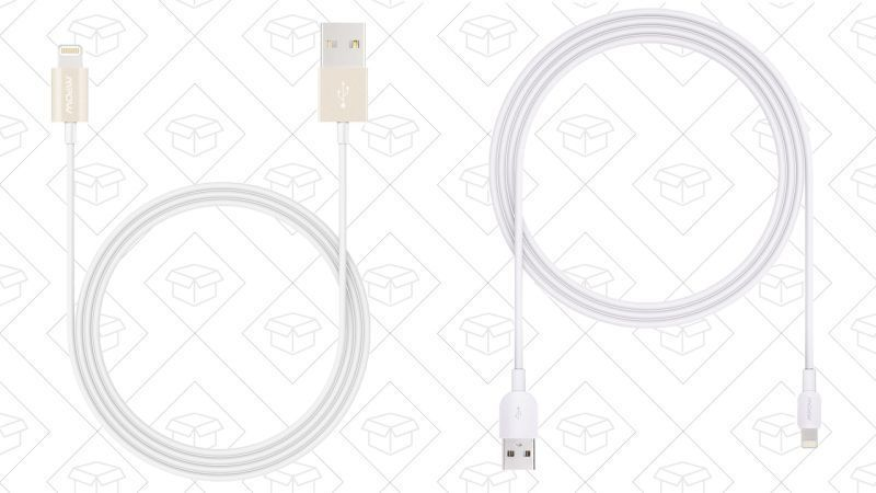 Cable Lightning, $5 con código DF2SOIGY | Pack de 2, $10 con código UA2DDV2N